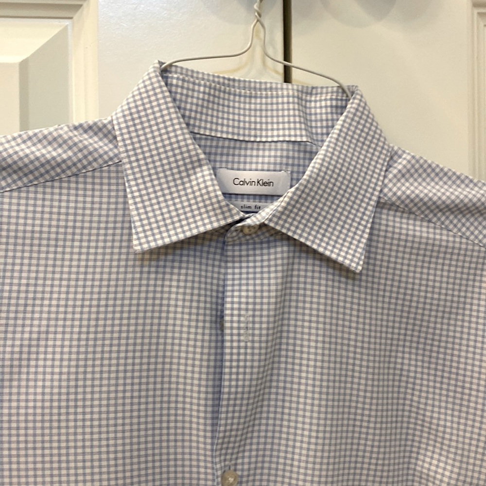 Mens Dress Shirt - Calvin Klein Slim Fit